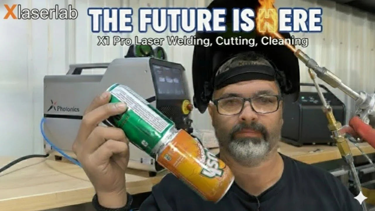 Fabbin Adventures Reviews X1 Pro for Handheld Laser Welding