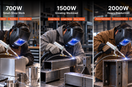 700W, 1500W, and 2000W handheld laser welding comparison for small shops, growing workloads, and heavy production