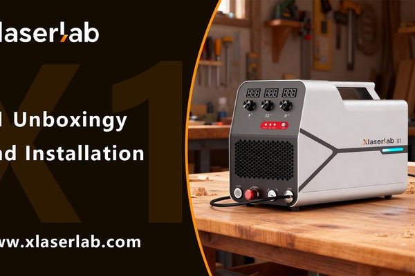 Xlaserlab X1 Laser Welder: Unboxing & First-Time Setup Guide 
