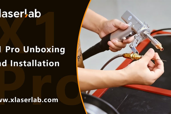 Xlaserlab X1 Pro Laser Welder: Unboxing & First-Time Setup Guide