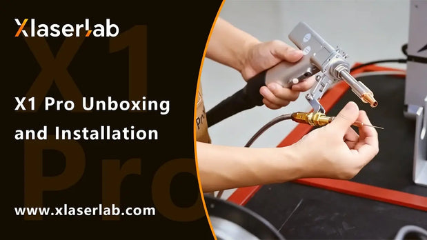 Xlaserlab X1 Pro Laser Welder Unboxing and Installation Guide
