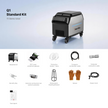 Xlaserlab Q1 portable MOPA laser cleaner and engraver standard kit with 11 accessories