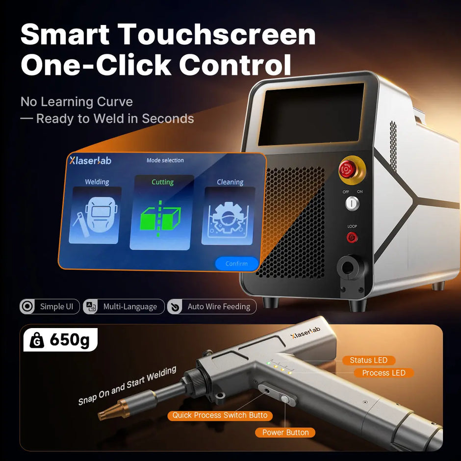 Xlaserlab X1 Pro Laser Welder, Cleaner & Cutter XLaserlab