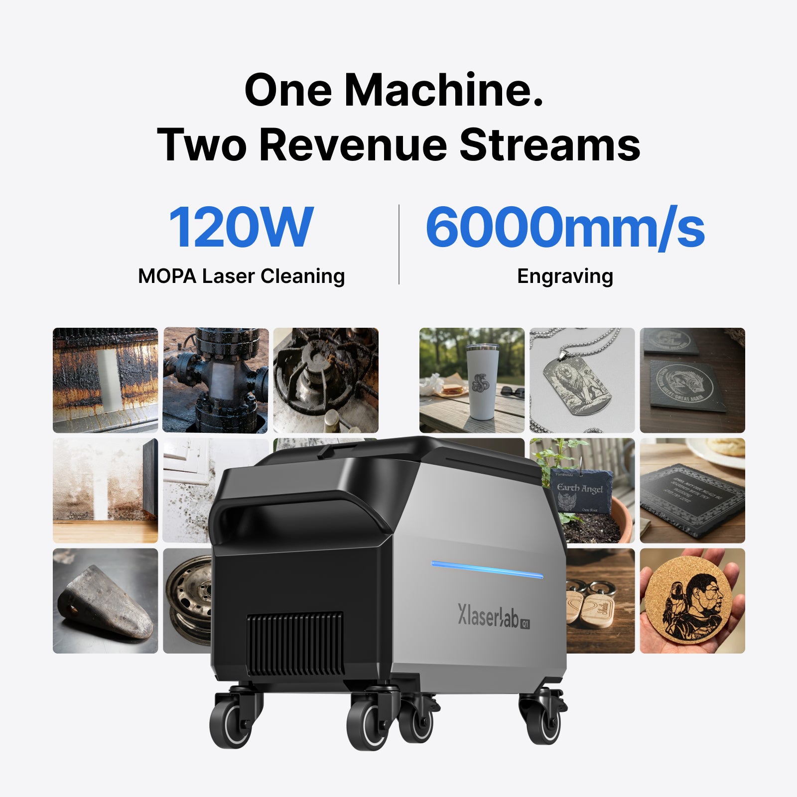 Xlaserlab Q1 Laser Cleaner & Engraver