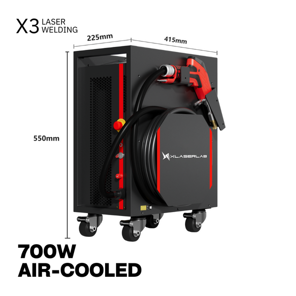 XLaserlab 700W handheld Air-cooled laser welding machine