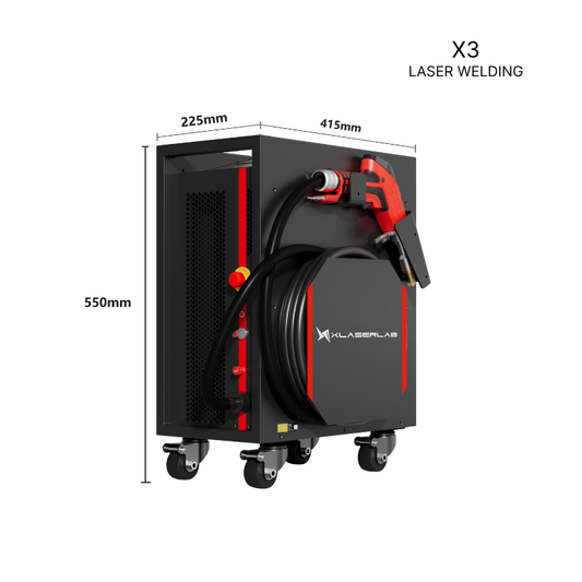 XLaserlab 700W handheld Air-cooled laser welding machine
