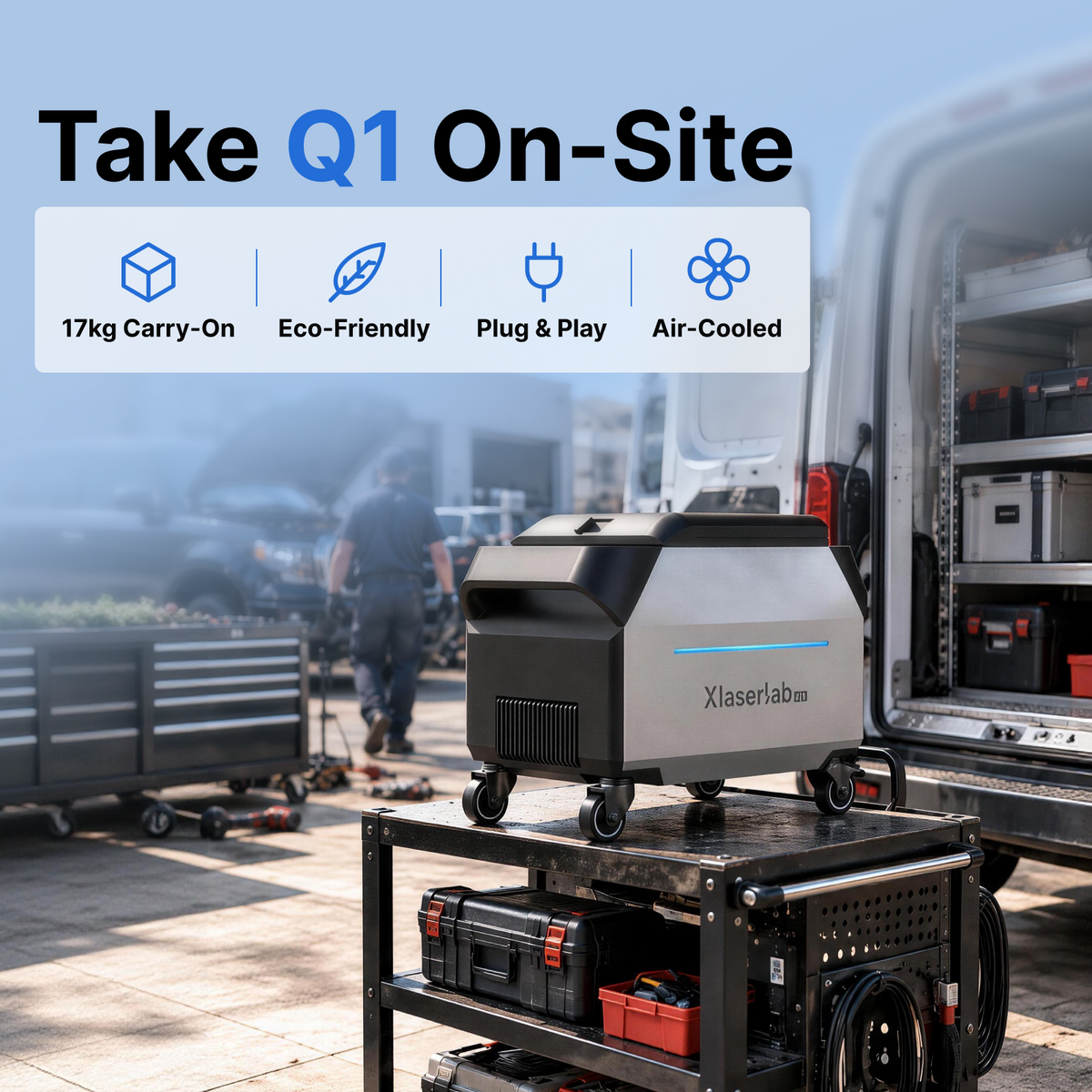 Xlaserlab Q1 Laser Cleaner & Engraver