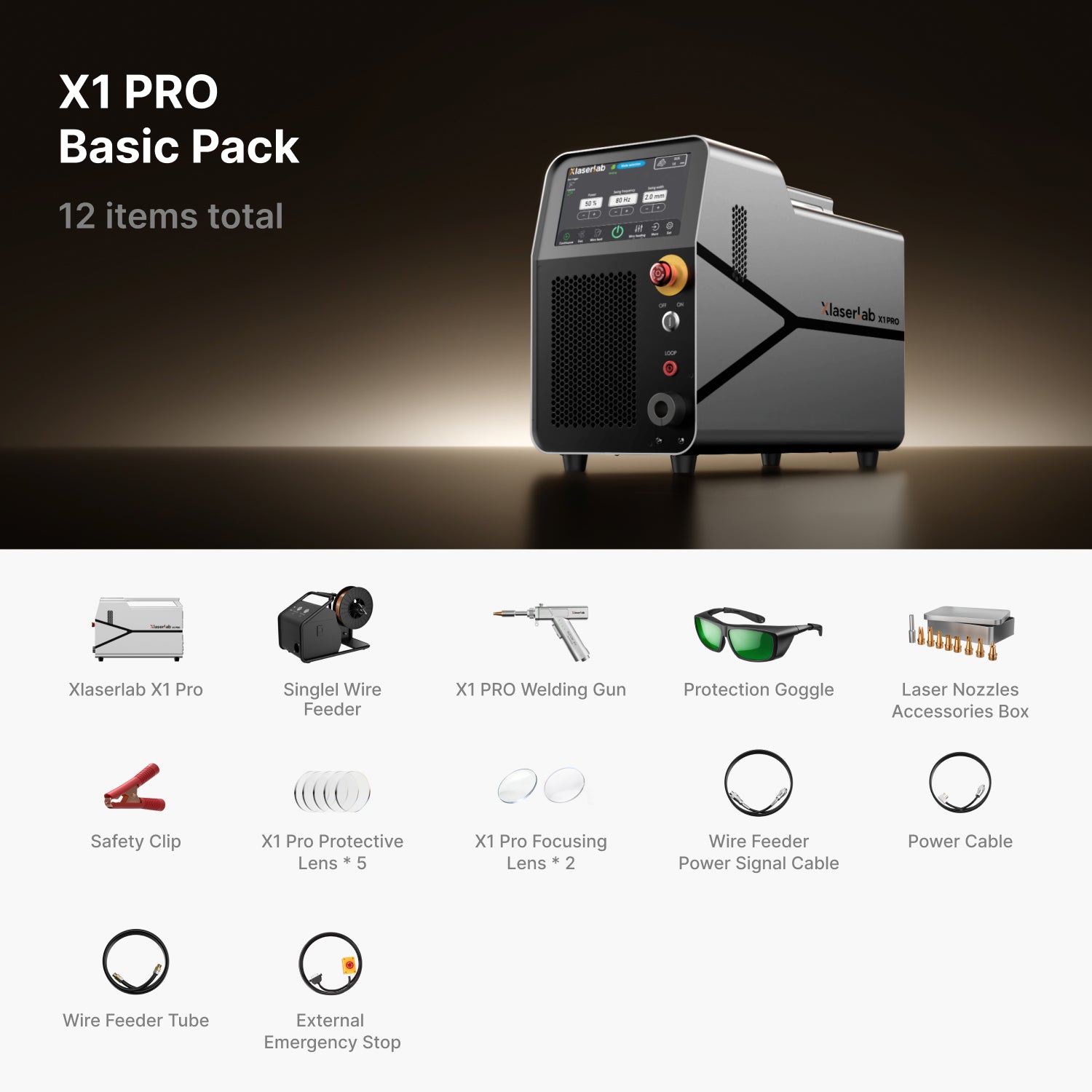Xlaserlab X1 Pro | 3-in-1 Laser Welder, Cleaner & Cutter