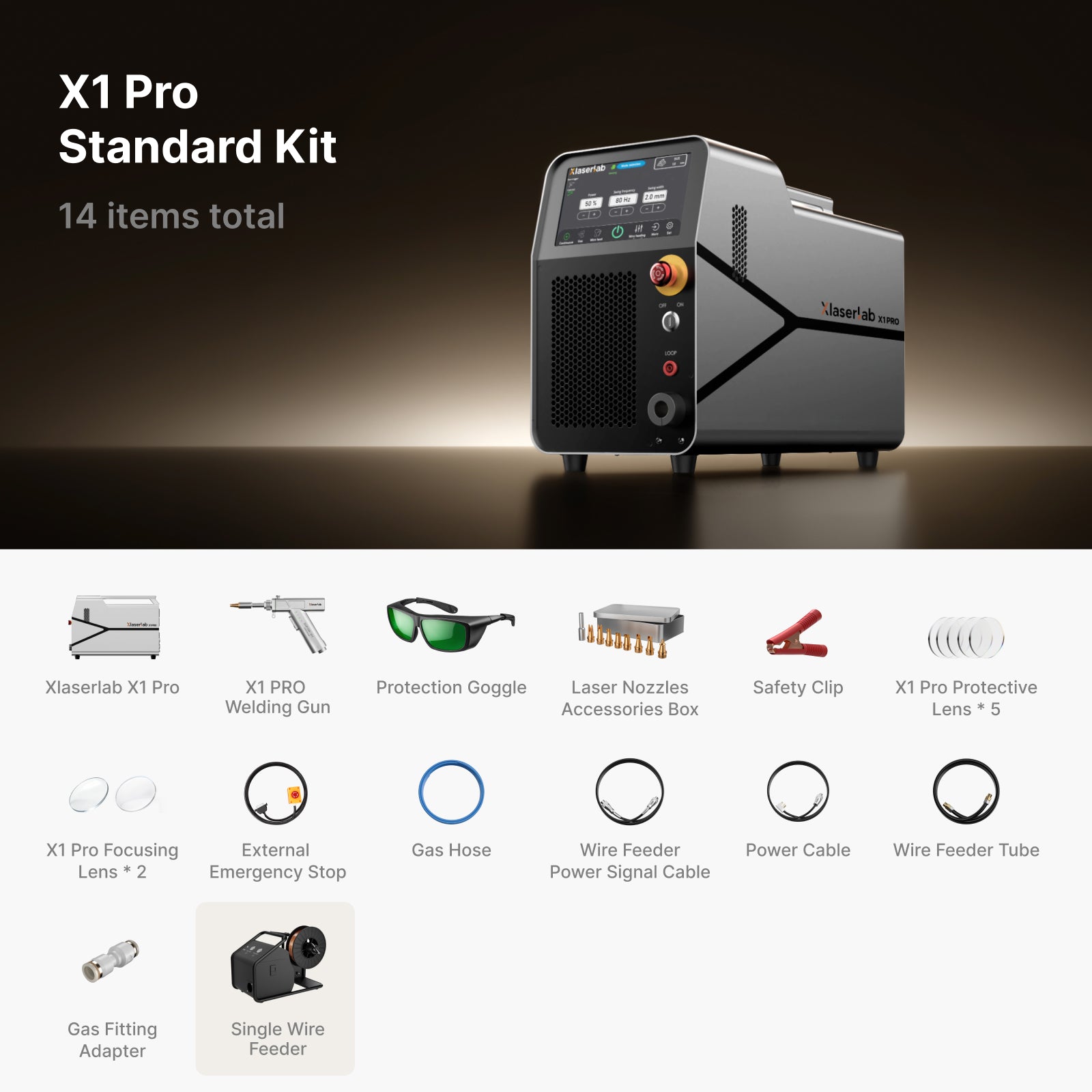 Xlaserlab X1 Pro | 3-in-1 Laser Welder, Cleaner & Cutter