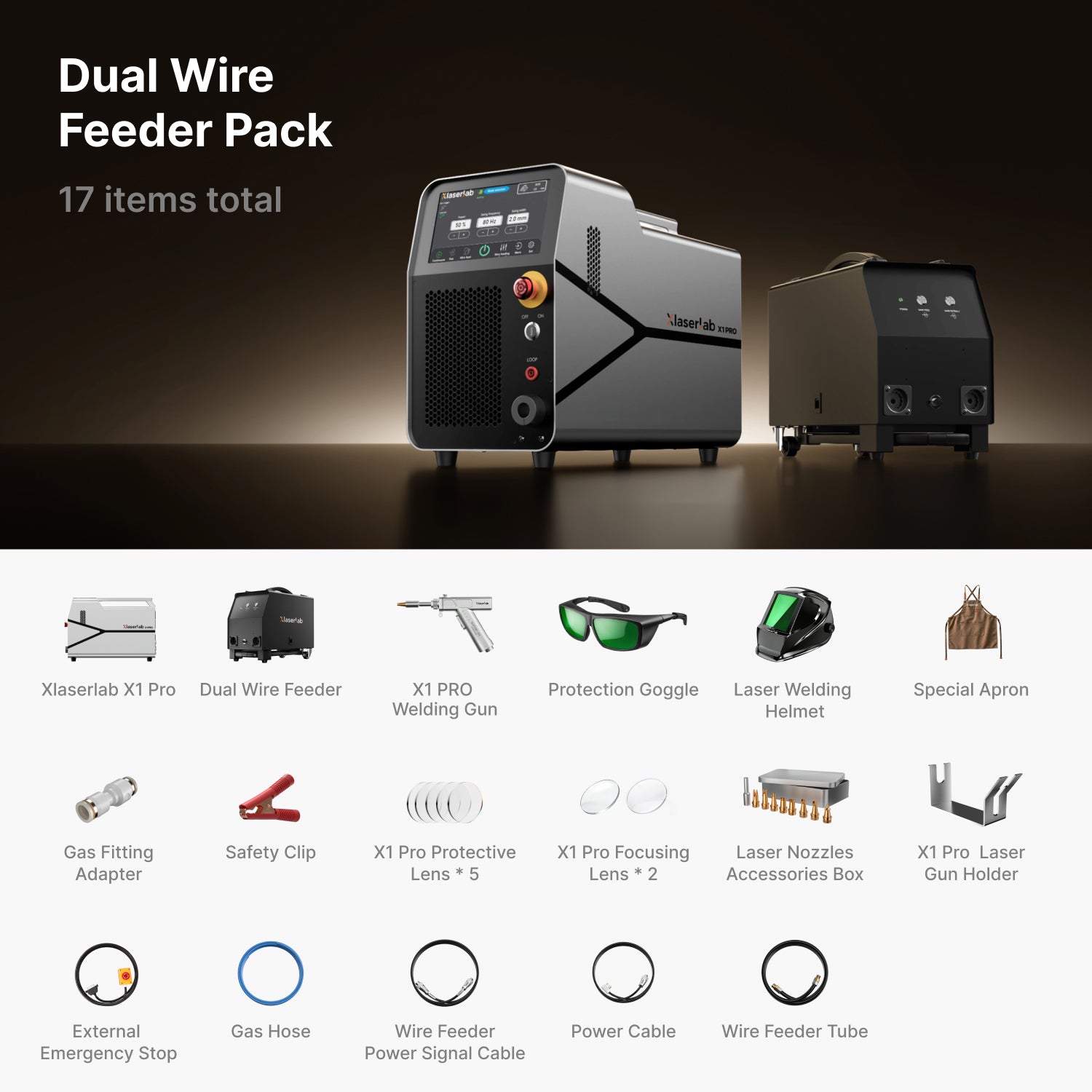 Xlaserlab X1 Pro | 3-in-1 Laser Welder, Cleaner & Cutter