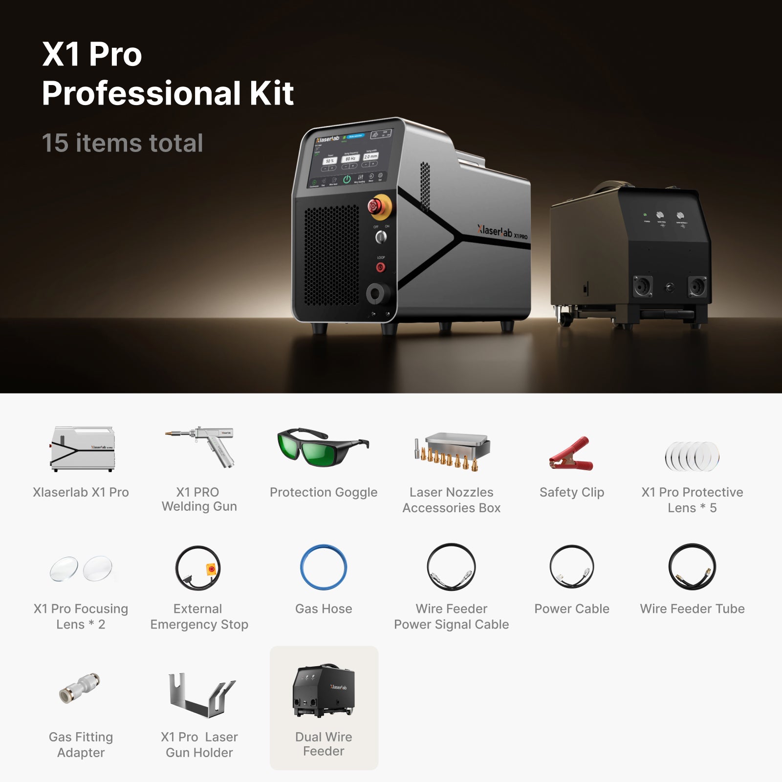 Xlaserlab X1 Pro | 3-in-1 Laser Welder, Cleaner & Cutter