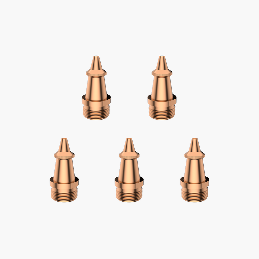 X1 Pro Cutting Nozzles 5-Pack | Xlaserlab