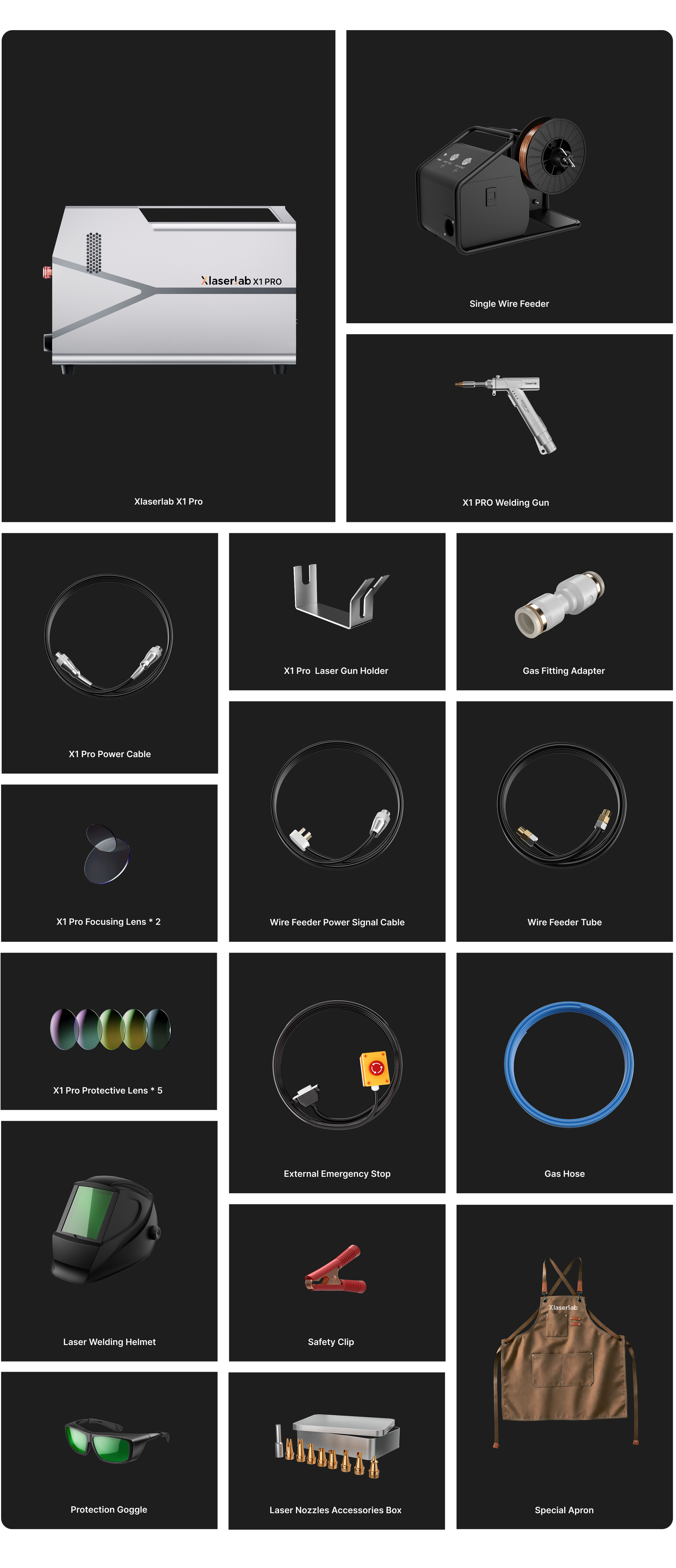 Ultimate pack (17 items total)