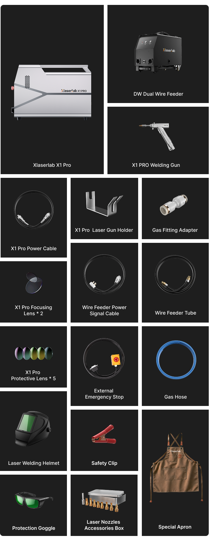 Dual Wire Feeder Ultimate (17 items total)