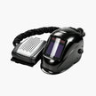 Professional welding helmet with auto-darkening filter and air filtration system for laser welding safety