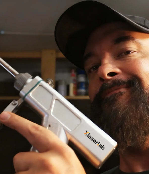 YouTube blogger David reviews our laser welder.