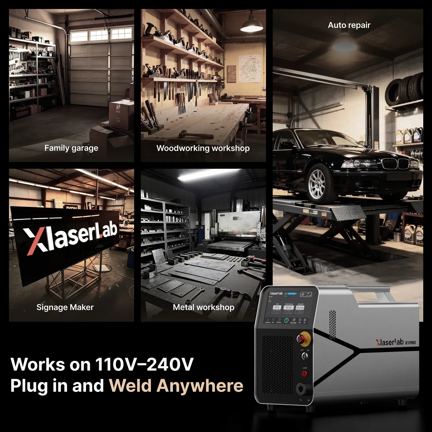 Xlaserlab X1 Pro | 3-in-1 Laser Welder, Cleaner & Cutter