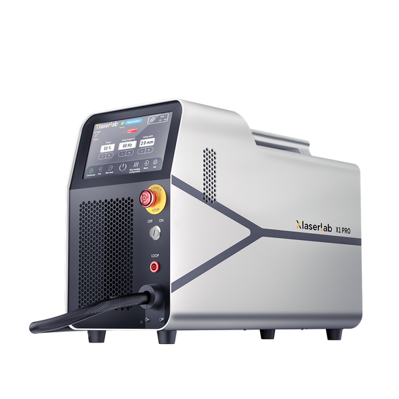 x1pro laser welder side view