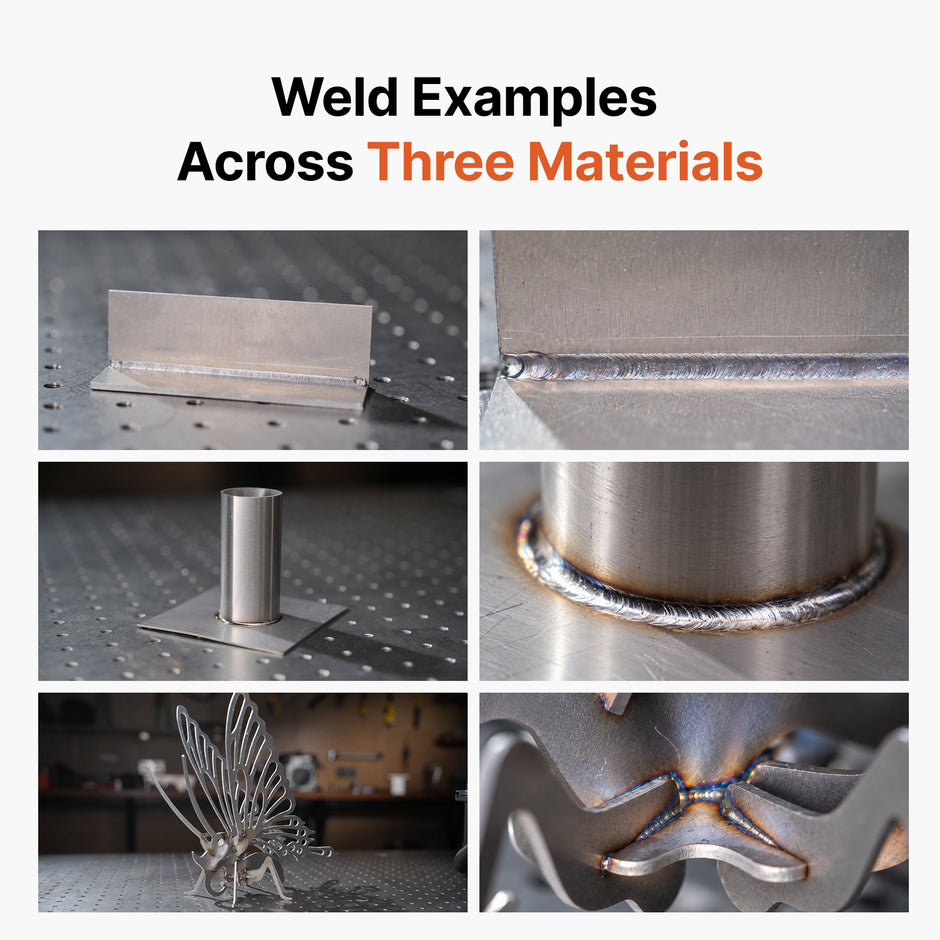 X1 Pro Stainless Steel, Aluminum & Carbon Steel Welding Wire Set