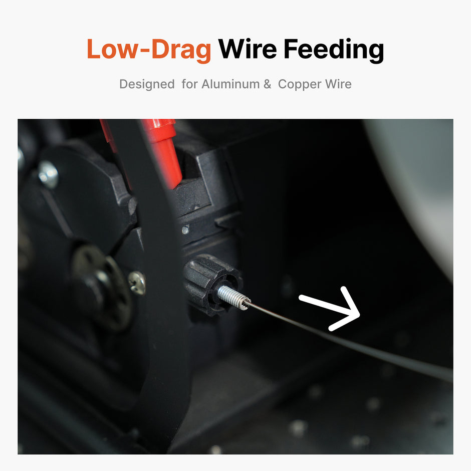 X1 Pro Single Wire Feeding Tube & U-Groove Roller