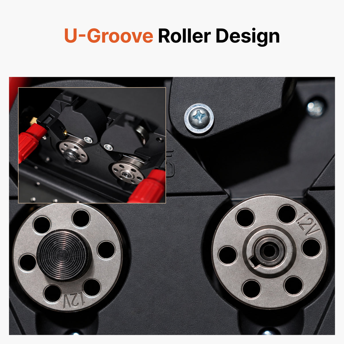 X1 Pro Single Wire Feeding Tube & U-Groove Roller