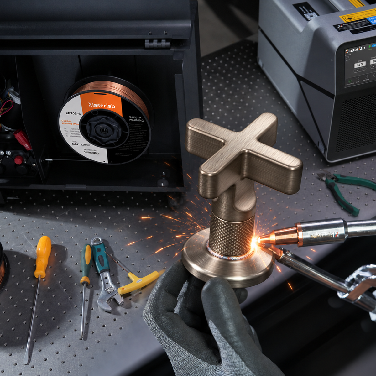 X1 Pro ERCu Deoxidized Copper Welding Wire