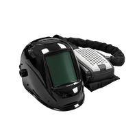 welding helmet with respirator