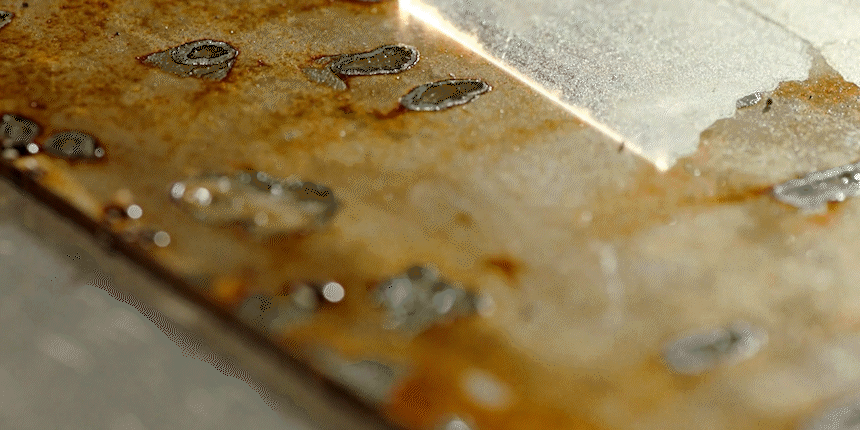 Efficient Laser Cleaning