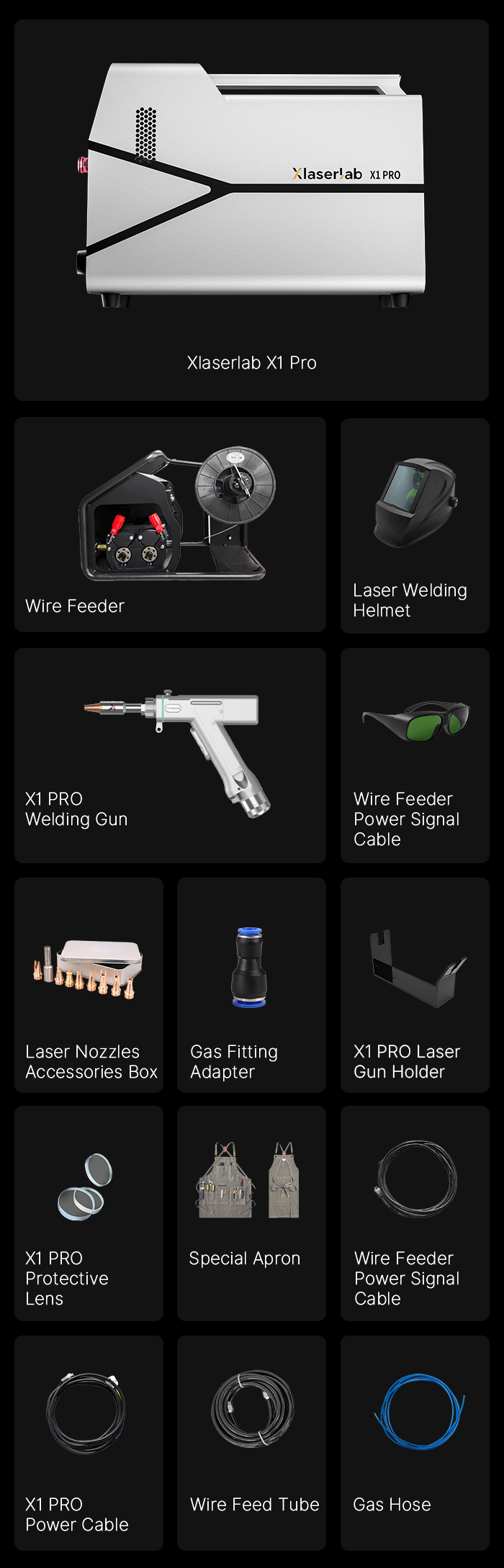 Ultimate pack (14 items total)