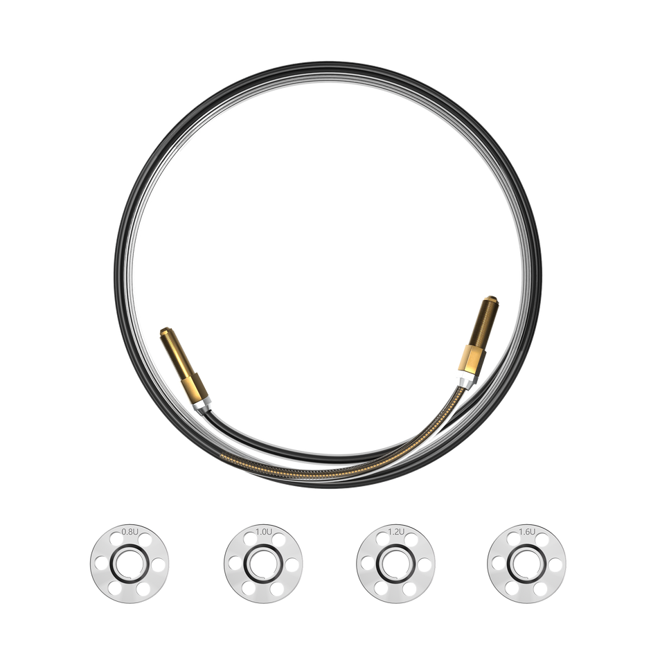 Laser Wire Feeding Tube & U-Groove Roller - X1 Pro