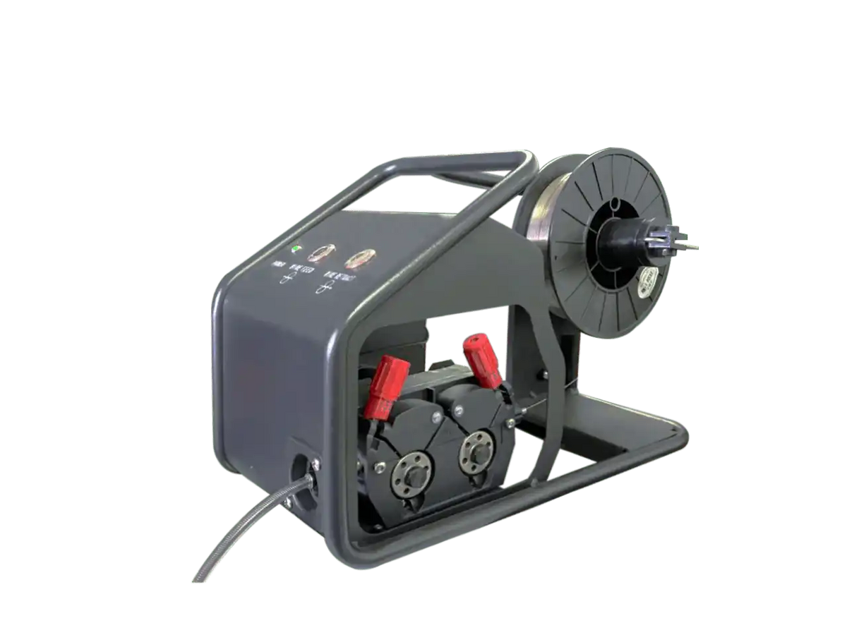 X1 Pro Laser Welder Wire Feeder Close-up