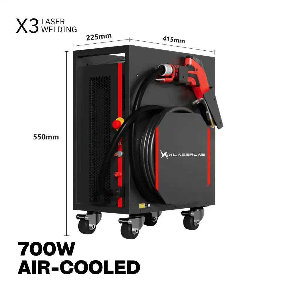 XLaserlab 700W handheld Air-cooled laser welding machine – xlaserlab