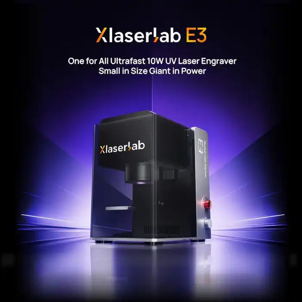 E3 Laser Engraver-uv cold light, heatless precision engraving