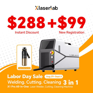 Xlaserlab X1 Pro Laser Welder, Cleaner & Cutter - XLaserlab