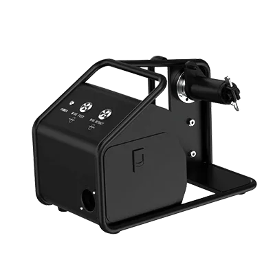 Compact portable laser welding machine with handle and control panel, ideal for metalwork